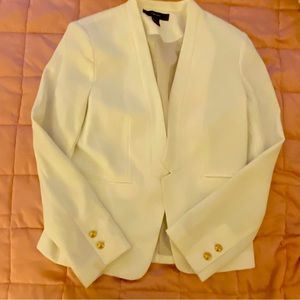 Forever 21 White Blazer - size Large